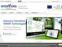 Tablet Screenshot of intervideosrl.com